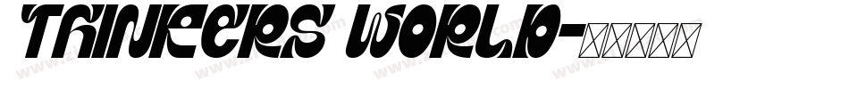 Thinkers World字体转换